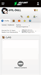 Mobile Screenshot of evil-doll.deviantart.com