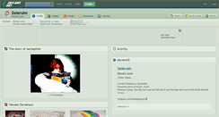 Desktop Screenshot of deleruim.deviantart.com