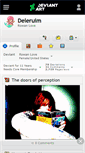 Mobile Screenshot of deleruim.deviantart.com