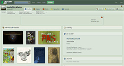 Desktop Screenshot of mariestockholm.deviantart.com