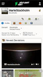 Mobile Screenshot of mariestockholm.deviantart.com