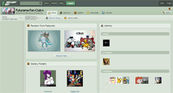 Desktop Screenshot of futurama-fan-club.deviantart.com