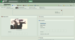 Desktop Screenshot of katiehayes.deviantart.com