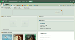Desktop Screenshot of cryophos.deviantart.com