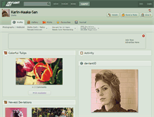 Tablet Screenshot of karin-maaka-san.deviantart.com