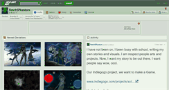Desktop Screenshot of fenrirsphantom.deviantart.com