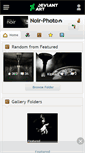 Mobile Screenshot of noir-photo.deviantart.com
