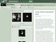 Tablet Screenshot of noir-photo.deviantart.com