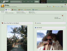 Tablet Screenshot of eivieu.deviantart.com