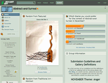 Tablet Screenshot of abstract-and-surreal.deviantart.com