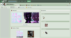 Desktop Screenshot of imvu-furry.deviantart.com