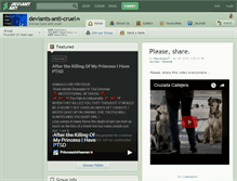 Tablet Screenshot of deviants-anti-cruel.deviantart.com