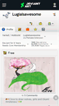 Mobile Screenshot of lugiaisawesome.deviantart.com