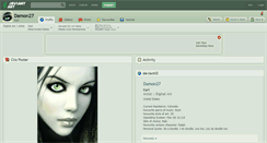 Desktop Screenshot of damon27.deviantart.com