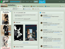 Tablet Screenshot of animeou.deviantart.com