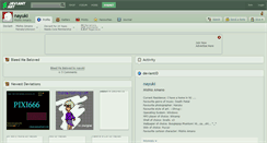 Desktop Screenshot of nayuki.deviantart.com