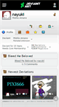Mobile Screenshot of nayuki.deviantart.com