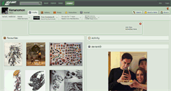 Desktop Screenshot of kenanomon.deviantart.com
