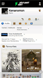Mobile Screenshot of kenanomon.deviantart.com