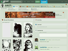 Tablet Screenshot of ande379.deviantart.com