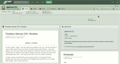 Desktop Screenshot of jakeroo123.deviantart.com