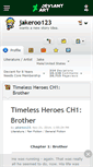 Mobile Screenshot of jakeroo123.deviantart.com