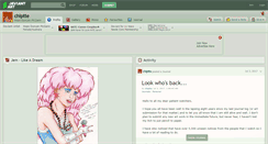 Desktop Screenshot of chiptte.deviantart.com