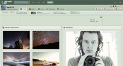 Desktop Screenshot of maxk-w.deviantart.com