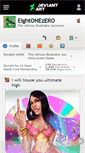 Mobile Screenshot of eightonezero.deviantart.com