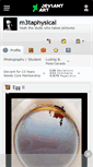 Mobile Screenshot of m3taphysical.deviantart.com