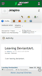 Mobile Screenshot of jelapino.deviantart.com