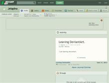 Tablet Screenshot of jelapino.deviantart.com
