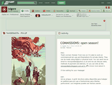 Tablet Screenshot of ixigore.deviantart.com
