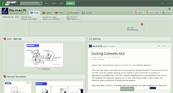 Desktop Screenshot of day-in-a-life.deviantart.com