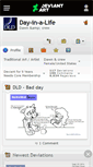 Mobile Screenshot of day-in-a-life.deviantart.com