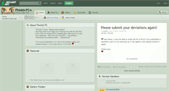 Desktop Screenshot of finnick-fc.deviantart.com