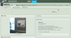 Desktop Screenshot of angelyrica.deviantart.com
