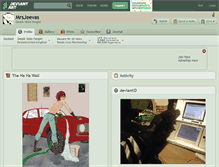 Tablet Screenshot of mrsjeevas.deviantart.com