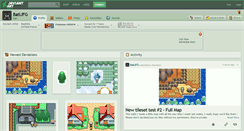 Desktop Screenshot of batijfg.deviantart.com
