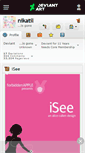 Mobile Screenshot of nikatil.deviantart.com