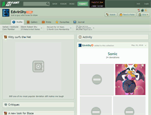 Tablet Screenshot of edwinshy.deviantart.com