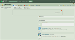 Desktop Screenshot of flaroxthefox.deviantart.com