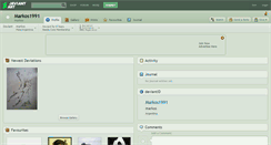 Desktop Screenshot of markos1991.deviantart.com