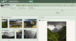Desktop Screenshot of carlosthe.deviantart.com