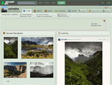 Tablet Screenshot of carlosthe.deviantart.com