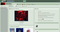 Desktop Screenshot of blood-gore.deviantart.com