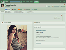 Tablet Screenshot of floarea-soarelui.deviantart.com