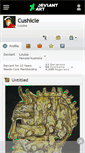 Mobile Screenshot of cushicle.deviantart.com