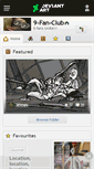 Mobile Screenshot of 9-fan-club.deviantart.com