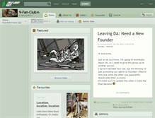 Tablet Screenshot of 9-fan-club.deviantart.com